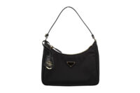 0550. Prada Re-Edition 2005 Black Re-Nylon Handbag, Silver Hardware1