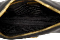 0550. Prada Re-Edition 2005 Black Re-Nylon Handbag, Silver Hardware13
