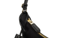 0550. Prada Re-Edition 2005 Black Re-Nylon Handbag, Silver Hardware9