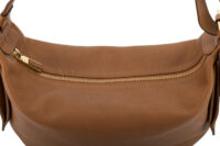 0487. Ferragamo Saddle Soft Hobo, Brown Leather NEW3
