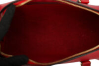 0573. Louis Vuitton Soufflot Red Epi Leather, Gold Hardware12