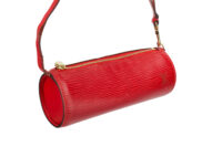 0573. Louis Vuitton Soufflot Red Epi Leather, Gold Hardware13