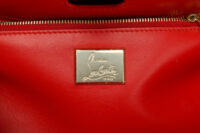 0579. Christian Louboutin Paloma Medium Tote Black Leather Cheetah Print Studded, Gold Hardware9