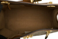 0580. Gucci Padlock Medium Tote Supreme GG Canvas, Gold Hardware11
