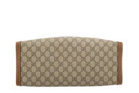 0580. Gucci Padlock Medium Tote Supreme GG Canvas, Gold Hardware6