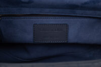 0582. Dior Lady Dior Medium Cannage Ultramatte Navy Leather, Navy Hardware 13