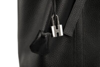 0585. Hermes Picotin 26 Vintage Noir Togo Leather, Palladium Hardware6