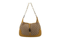 0586. Gucci Jackie Ophidia Supreme GG Canvas Piston Clasp, Gold Hardware2