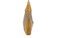 0586. Gucci Jackie Ophidia Supreme GG Canvas Piston Clasp, Gold Hardware6