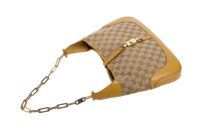 0586. Gucci Jackie Ophidia Supreme GG Canvas Piston Clasp, Gold Hardware9
