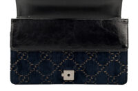 0588. Gucci Dionysus Large Chain Bag Navy Velvet GG, Aged-tone Hardware11