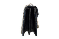 0588. Gucci Dionysus Large Chain Bag Navy Velvet GG, Aged-tone Hardware3