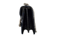 0588. Gucci Dionysus Large Chain Bag Navy Velvet GG, Aged-tone Hardware5