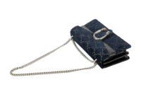 0588. Gucci Dionysus Large Chain Bag Navy Velvet GG, Aged-tone Hardware9