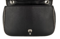 0590. Chanel Elementary Lumex Flap, Black Quilted Leather, Silver Hardware11