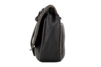 0590. Chanel Elementary Lumex Flap, Black Quilted Leather, Silver Hardware5