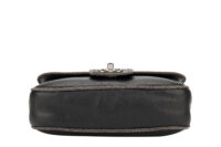 0590. Chanel Elementary Lumex Flap, Black Quilted Leather, Silver Hardware6