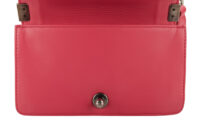 0592. Chanel Boy Bag Small, Pink Peach Stingray Leather, Ruthenium Hardware13