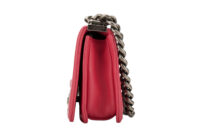 0592. Chanel Boy Bag Small, Pink Peach Stingray Leather, Ruthenium Hardware5