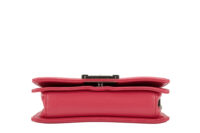0592. Chanel Boy Bag Small, Pink Peach Stingray Leather, Ruthenium Hardware7
