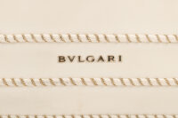 0595. Bvlgari Large Serpenti Forever Chain Handbag Off-white Leather, Silver Hardware15