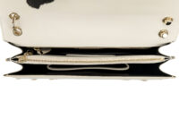 0595. Bvlgari Large Serpenti Forever Chain Handbag Off-white Leather, Silver Hardware16