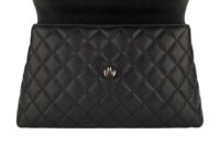 0601. Chanel Coco Handle Quilted Black Caviar Leather Flap Bag Ruthenium Hardware9