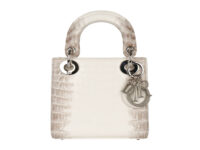 0603. Lady Dior Himilayan Niloticus Crocodile Crystal Pave Hardware1