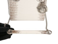 0603. Lady Dior Himilayan Niloticus Crocodile Crystal Pave Hardware10