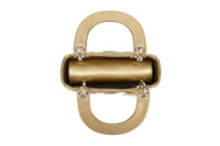 0605. Dior Lady Dior Mini Metallic Gold Cannage Leather, Gold Hardware9