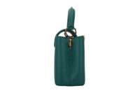 0606. Louis Vuitton Mini Capucines Flower Crown Green Taurillon Leather, Gold Hardware3