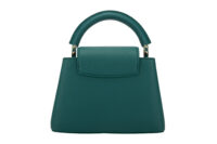 0606. Louis Vuitton Mini Capucines Flower Crown Green Taurillon Leather, Gold Hardware4