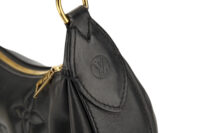 0598. Louis Vuitton Bubblegram Over the Moon Cresent Black Leather, Gold Hardware12