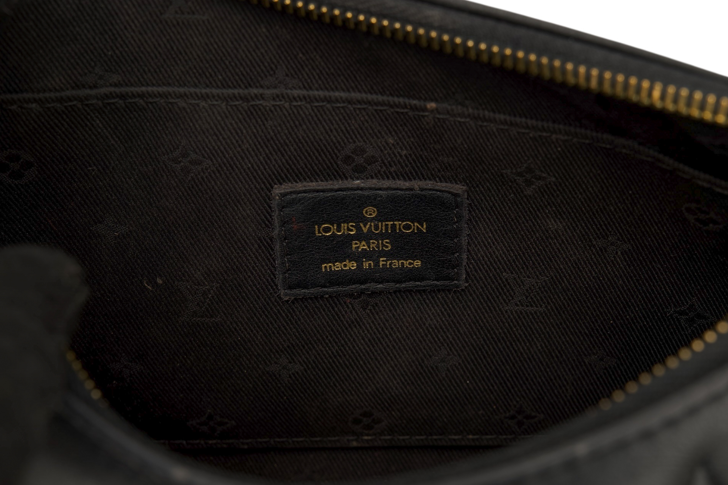 0598. Louis Vuitton Bubblegram Over the Moon Cresent Black Leather, Gold Hardware14