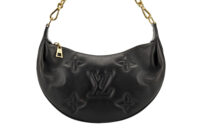 0598. Louis Vuitton Bubblegram Over the Moon Cresent Black Leather, Gold Hardware4