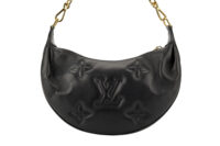 0598. Louis Vuitton Bubblegram Over the Moon Cresent Black Leather, Gold Hardware5