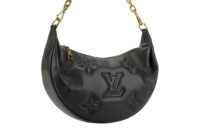 0598. Louis Vuitton Bubblegram Over the Moon Cresent Black Leather, Gold Hardware6