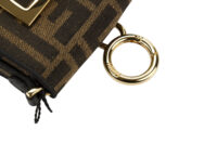 0609. Marya bag 7 - Fendi Nano Baguette Charm Brown FF Zucca Jacquard Fabric, Gold Hardware5