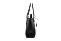 0610. Prada 2Way Small Black Saffiano Leather Tote, Gold Hardware4