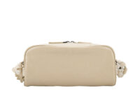 0611. Prada Two Way Camera Bag, Crinkled Nappa Deserto Leather, Silver Hardware4