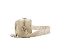 0611. Prada Two Way Camera Bag, Crinkled Nappa Deserto Leather, Silver Hardware5