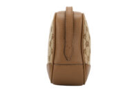 0612. Gucci GG Supreme Medium Camera Bag Beige Canvas, Gold Hardware4