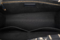 0615. Dior Book Tote Medium Navy Leather Canvas, Gold Hardware10