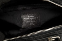0618. Louis Vuitton Transiberian PM Goat Black Leather Silver Hardware10