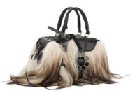 0618. Louis Vuitton Transiberian PM Goat Black Leather Silver Hardware2