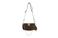 0625. Louis Vuitton Trio Multi Pochette Monogram Canvas, Gold Hardware1