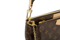 0625. Louis Vuitton Trio Multi Pochette Monogram Canvas, Gold Hardware11