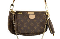 0625. Louis Vuitton Trio Multi Pochette Monogram Canvas, Gold Hardware4
