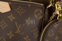 0625. Louis Vuitton Trio Multi Pochette Monogram Canvas, Gold Hardware9