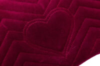 0627. Gucci Marmont Medium Coral Red Purple Velvet Gold Hardware6